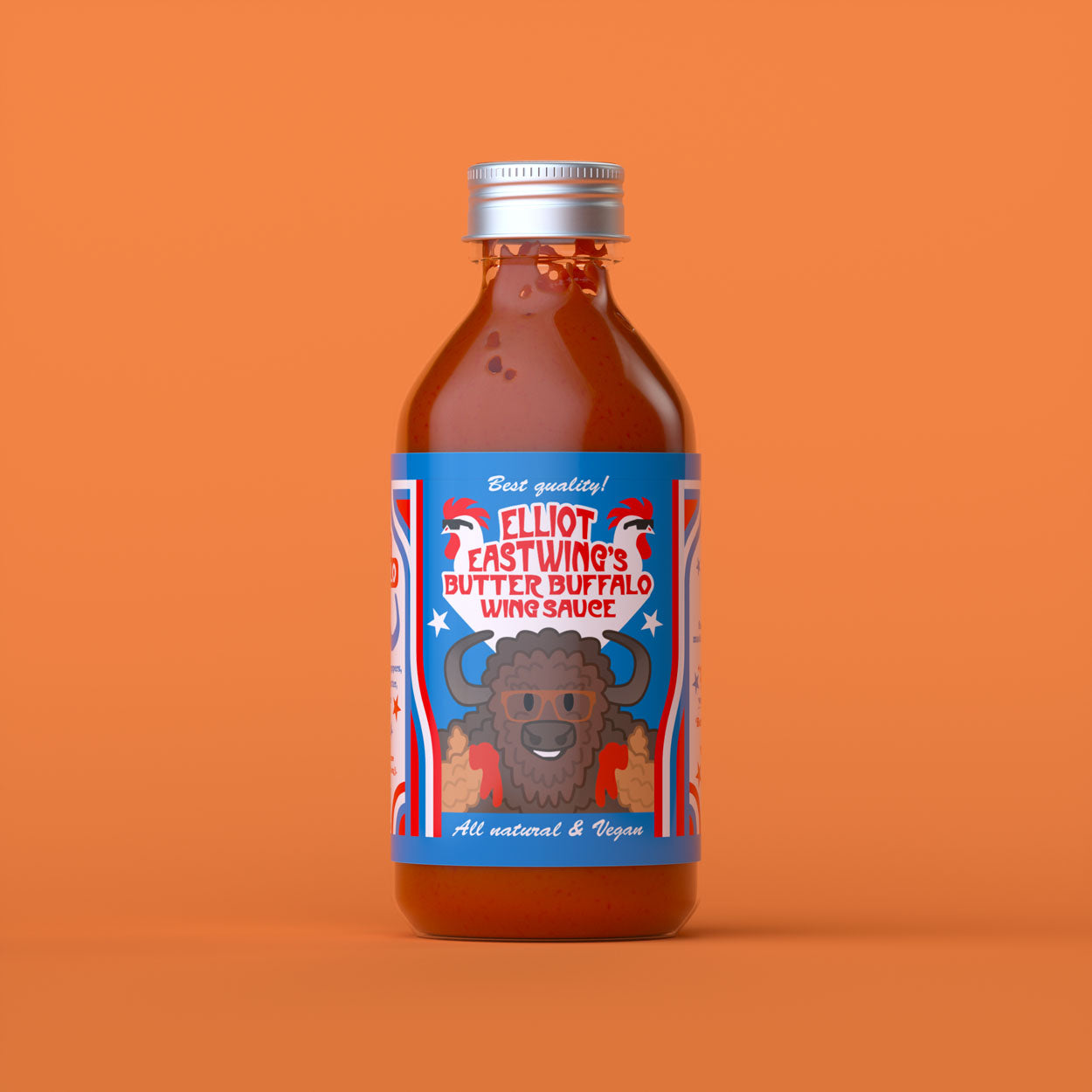 BUTTER BUFFALO WING SAUCE - OUR VEGAN BUFFALO SAUCE