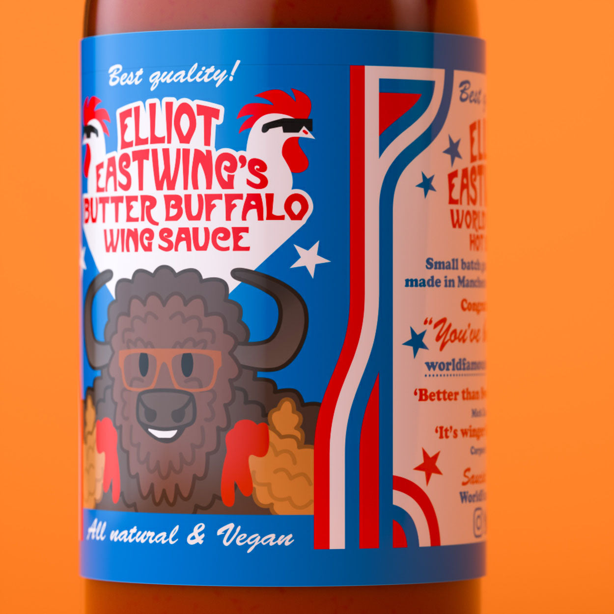 BUTTER BUFFALO WING SAUCE - OUR VEGAN BUFFALO SAUCE