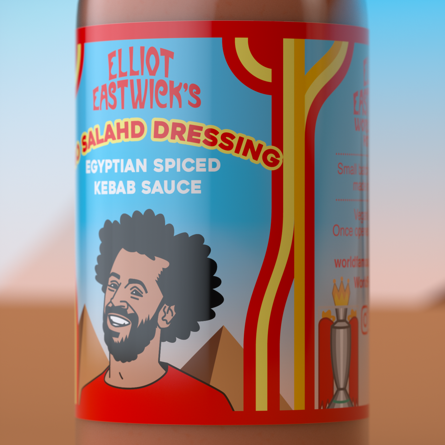 MO SALAHD DRESSING - EGYPTIAN SPICED KEBAB SAUCE
