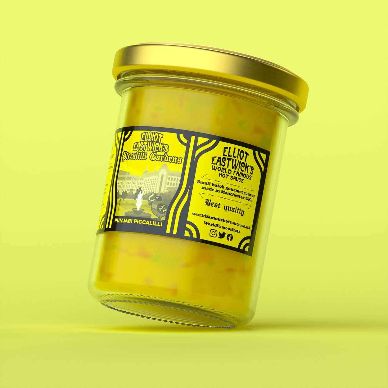 LARGE PICCALILLI GARDENS PUNJAB PICCALILLI 212ml