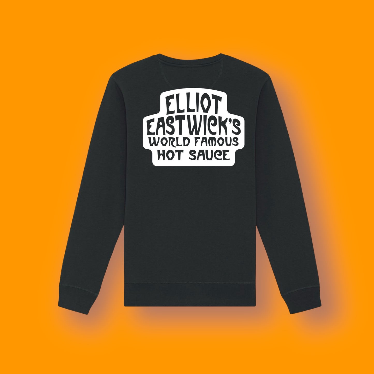 WORLD FAMOUS HOT SAUCE ORIGINAL LONG SLEEVE T SHIRT BLACK