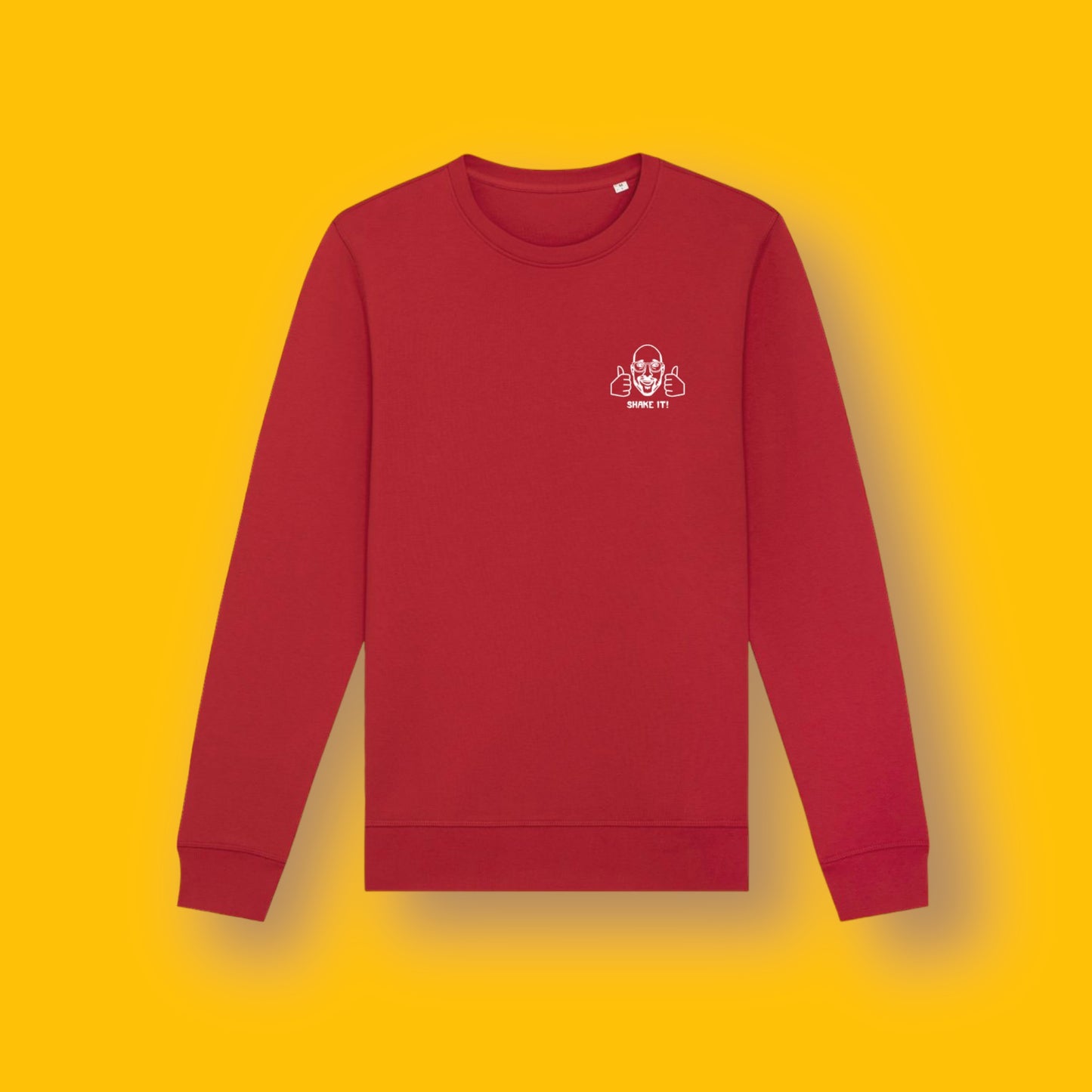WORLD FAMOUS HOT SAUCE ORIGINAL LONG SLEEVE T SHIRT RED