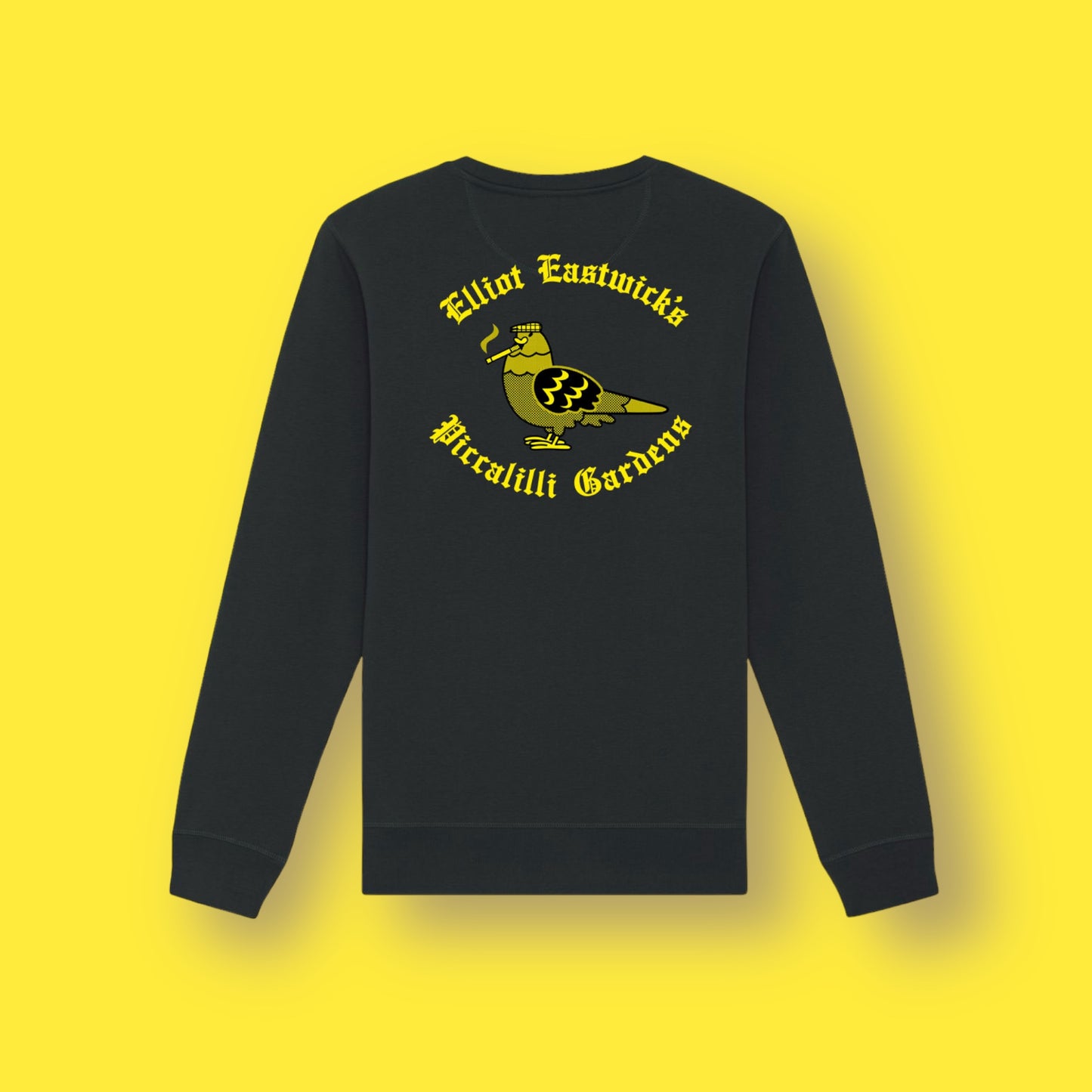 PICCALILLI LONG SLEEVE T SHIRT BLACK