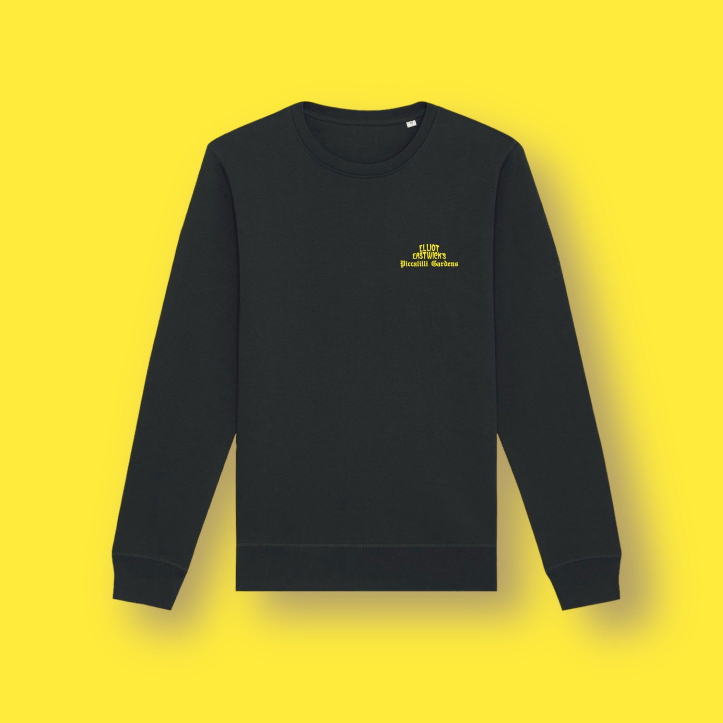 PICCALILLI LONG SLEEVE T SHIRT BLACK