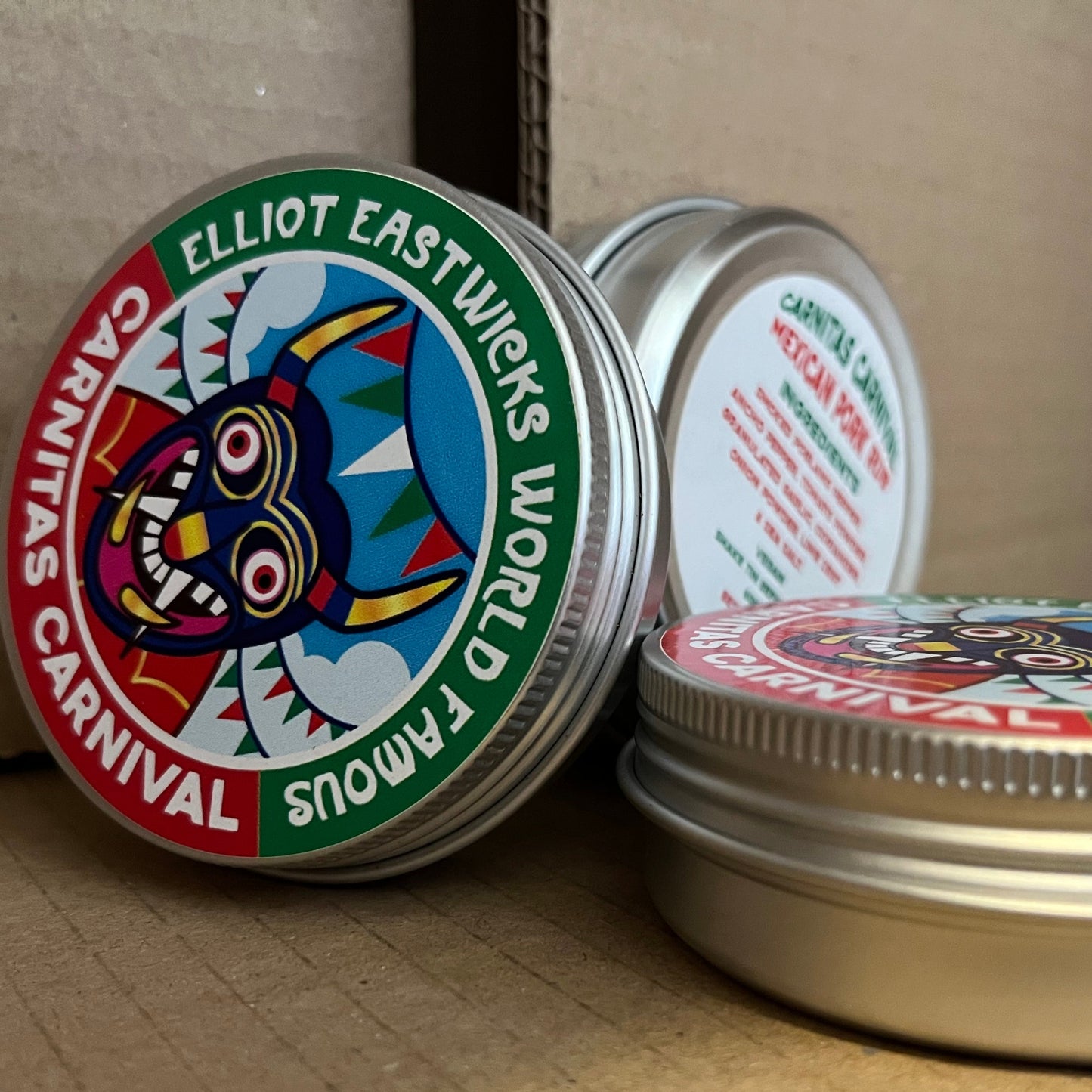 CURSED CARNITAS CARNIVAL - SILVER TIN, LIMITED EDITION