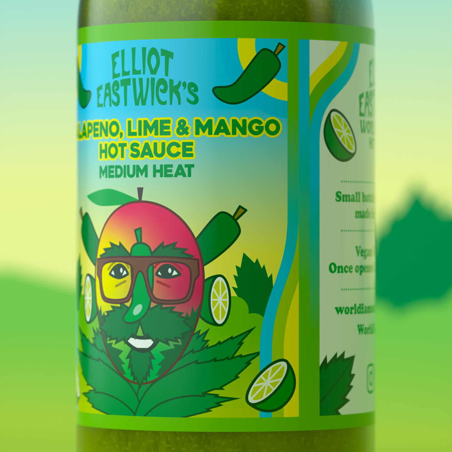JALAPENO, LIME & MANGO HOT SAUCE