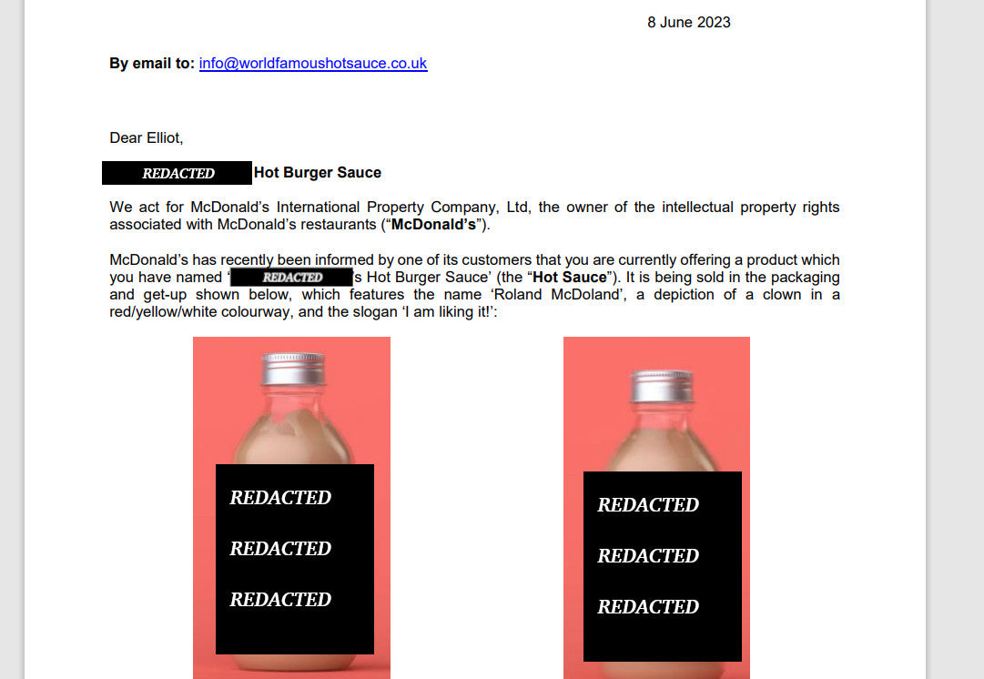 Generic UNLABELLED Burger Sauce